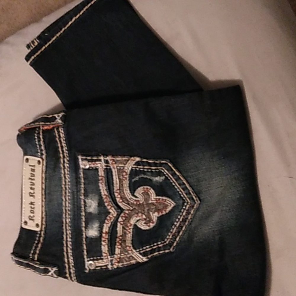 Womans Rock Revival jeans size 30